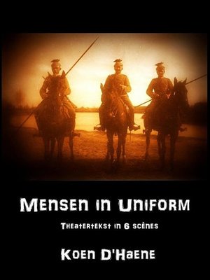 cover image of Mensen in uniform